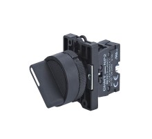 Переключатель NP2-ED51, 3 положения возвратом, 1НО IP40 (R)  575523  CHINT