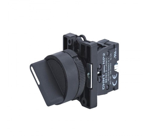 Переключатель NP2-ED21, 2 положения фиксацией, 1НО, IP40 (R)  574095  CHINT