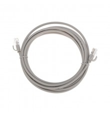 Патч-корд U/UTP CAT 6A (10G), RJ45-RJ45, 28AWG, LSZH, серый, 3м REXANT  02-0380-3  REXANT