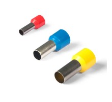 Наконечник штыревой втулочный изолированный НШВИ 6.0-10 (100 шт/упак)  92306  КВТ