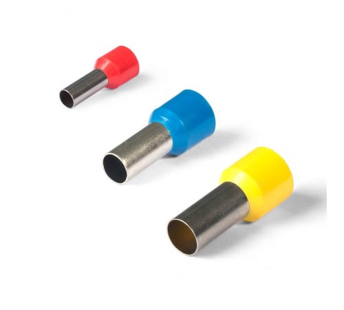 Наконечник штыревой втулочный изолированный НШВИ 1.5-10 (500 шт/упак)  92304  КВТ