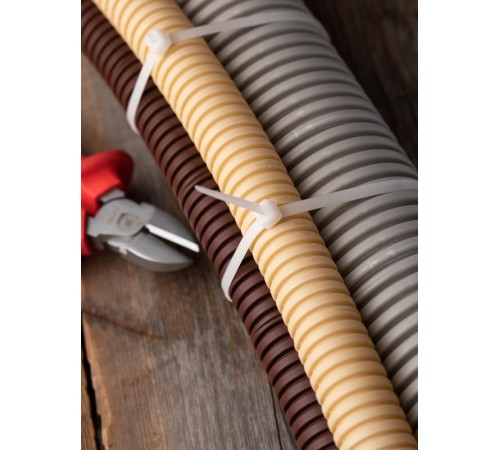 Хомут нейлоновый 4,8х250 (уп./100шт) EKF Simple  plc-c-4.8x250  EKF