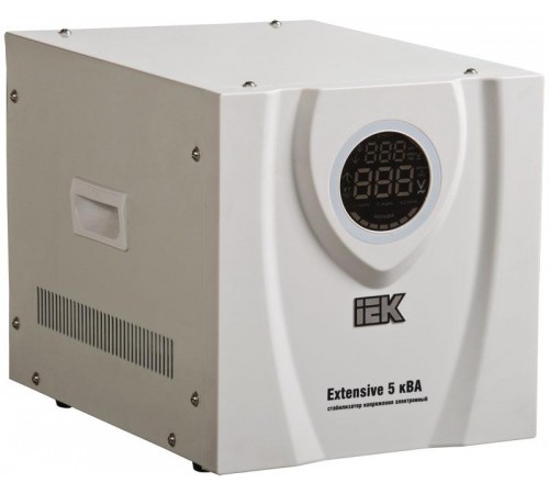 Стабилизатор напряжения переносной серии Extensive 5 кВА   IVS23-1-05000  IEK