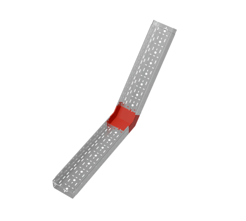 Угол внутр. верт. 45 гр. 100х200 мм "ПЛЮС" HD  NLplus45-100-200 HD   КМ-профиль