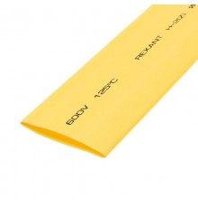 Термоусадочная трубка 40,0/20,0 мм, желтая, упаковка 10 шт. по 1 м  24-0002  REXANT