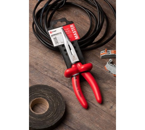 Длинногубцы Master 200 мм 1000В EKF Basicdg-200-mas-inEKF