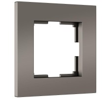 W0012963/ Электроустановочные изделия -Рамка на 1 пост Slab (бронза софт) a062810 Werkel