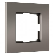 W0012963/ Электроустановочные изделия -Рамка на 1 пост Slab (бронза софт) a062810 Werkel