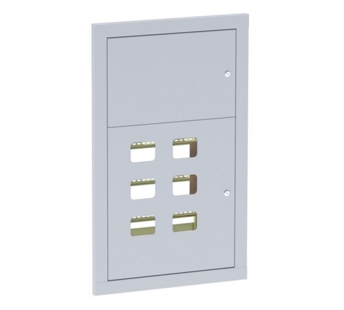 Щит этажный ЩЭ 6 кв. без слаботочного отсека (ВхШхГ) 1010х650х160 IP31 PROxima  mb10-v-6r  EKF