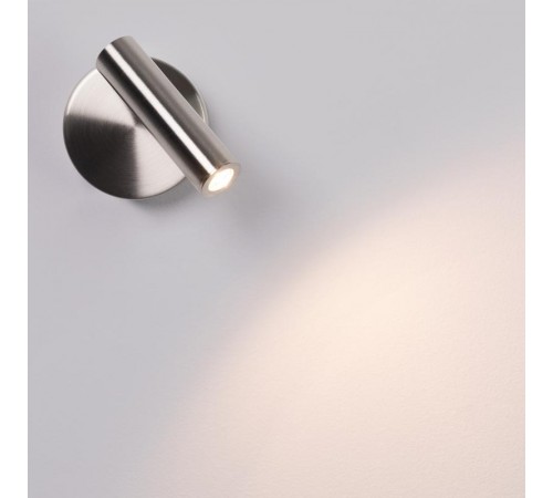 Светильник SP-BED-NB-R90-3W Warm3000 (NI, 20 deg, 230V) (arlight, IP20 Металл, 3 года)  034074  Arlight