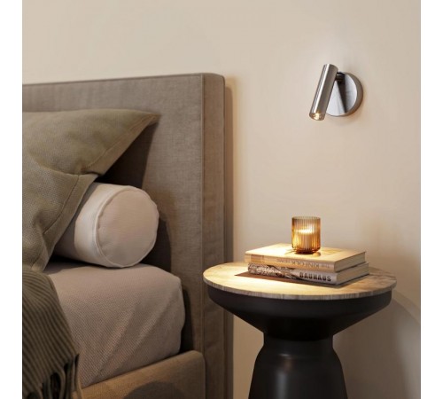 Светильник SP-BED-NB-R90-3W Warm3000 (NI, 20 deg, 230V) (arlight, IP20 Металл, 3 года)  034074  Arlight