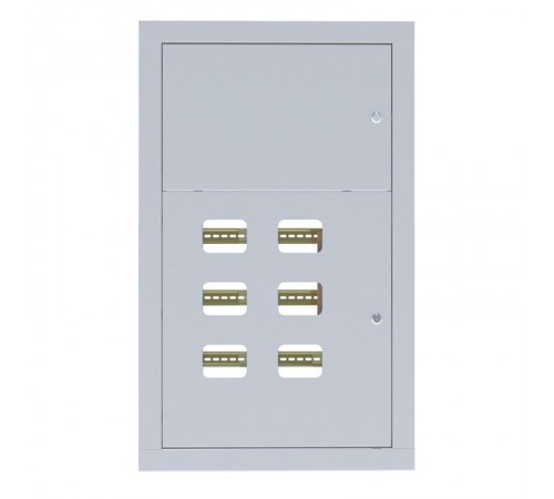Щит этажный ЩЭ 6 кв. без слаботочного отсека (ВхШхГ) 1010х650х160 IP31 PROxima  mb10-v-6r  EKF