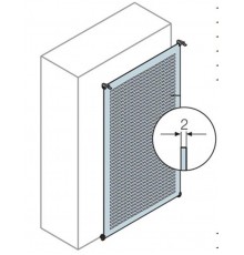 Плата монтажная с перфорацией для шкафа GEMINI (Размер1)  1SL0275A00  ABB