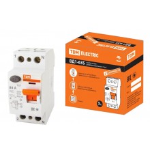 Выключатель дифференциальный (УЗО) ВД1-63S 2п 80А 300мА тип AC  SQ0203-0063  TDM