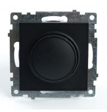 Выключатель диммирующий TRIAC (механизм) 250В, 500W, серия Катрин, GLS10-7106-05, черный  39615  STEKKER