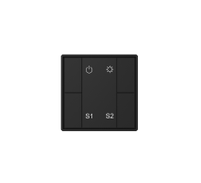 Кнопочная панель 4-х кл. (1 группа/2 сцены), пластиковый корпус, черный DA-SW-S2-PB  DA-SW-S2-PB  VARTON