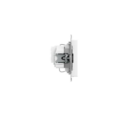 Механизм розетки, 16А, с заземлением, со шторками, белый Эпика EKF  UP1-SOW-111  EKF