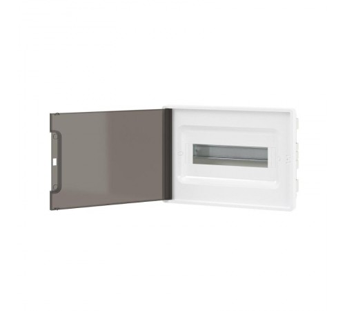 Щиток 12 мод встраиваемый FRAME, белый, с тонированной дверцей, с 2  шинами PEN на 6 и 8 отв.  F12B1WD  DKC
