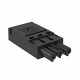 Штекер 3-полюсный Modul45connect (черный) (BT-F GST18i3p SW)  6108052  OBO Bettermann
