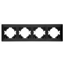 Bravo РАМКА 4-местная, цвет графит.  С1040-010  GUSI Electric