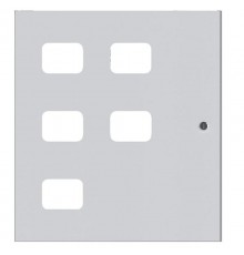 Дверь для учетного отсека ЩЭ 5 кв. PROXIMA-BASIC mb29-d-uo-5 EKF