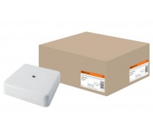 Коробка распределительная КР 100х100х29 о/п белая IP40  SQ1401-0207  TDM