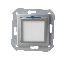 Simon 82 Накладка на ориентационный светодиодный светильник (регулирует направление луча), S82, S82N, алюмини  82036-33  Simon