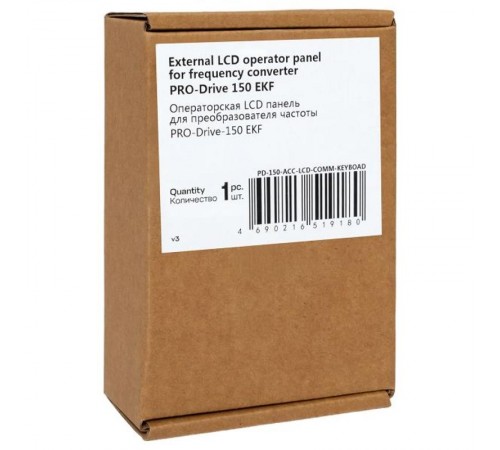 Панель операторская LCD  для преобразователя частоты PRO-Drive PD-150-ACC-LCD-KEYBOARD  PD-150-ACC-LCD-KEYBOARD  EKF