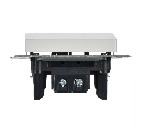 BRITE Выключатель 1-клавишный проходной 10А ВС10-1-6-БрБ белый  BR-V12-0-10-K01  IEK