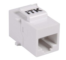 Проходной адаптер кат.5E UTP, RJ45-RJ45, тип Keystone Jack  CS7-1C5EU  ITK