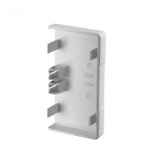 Торцевая заглушка кабельного канала Rapid 45-2 53x100 мм (ПВХ,серый) (GK-E53100LGR)  6113112  OBO Bettermann