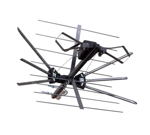 ТВ антенна наружная "Активная" для аналогового и цифрового ТВ - DVB-T2 (модель RX-401)  34-0401  REXANT