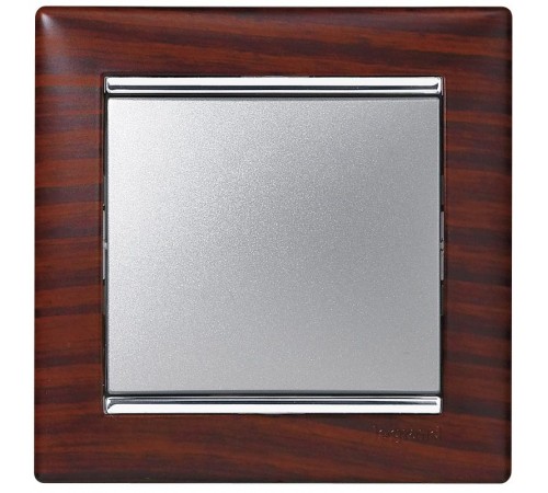 Valena Темное дерево/Серебро Рамка 1-ая  770371  Legrand