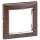 Valena Темное дерево/Серебро Рамка 1-ая  770371  Legrand