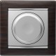 Valena Темное дерево/Серебро Рамка 1-ая  770371  Legrand