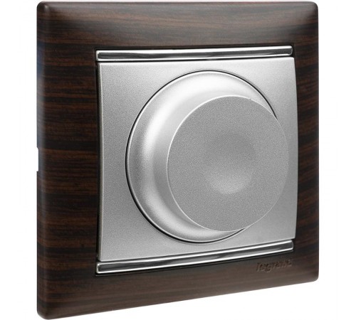 Valena Темное дерево/Серебро Рамка 1-ая  770371  Legrand