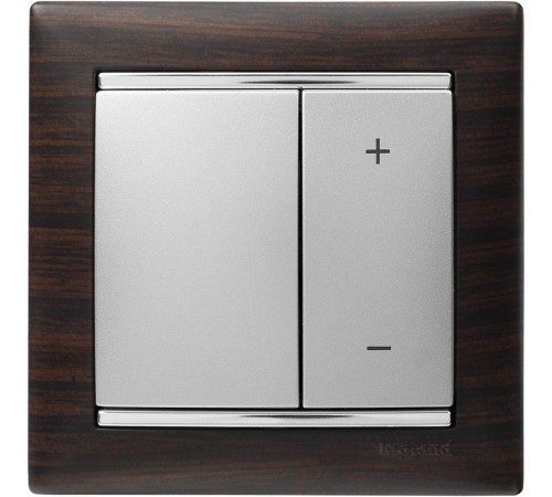 Valena Темное дерево/Серебро Рамка 1-ая  770371  Legrand