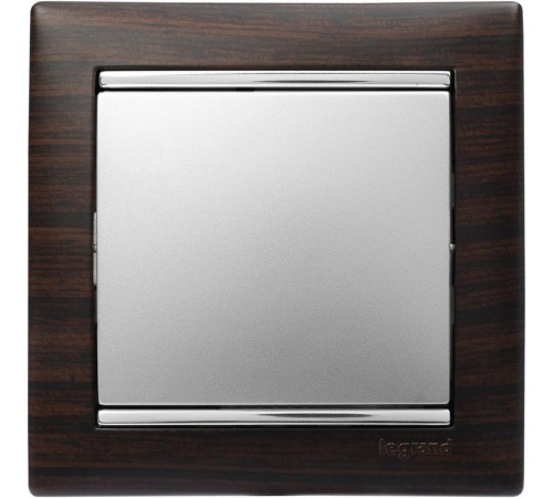 Valena Темное дерево/Серебро Рамка 1-ая  770371  Legrand