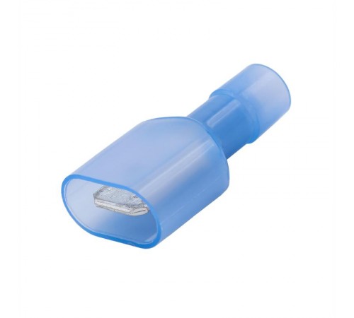 Наконечник плоский, полностью изолир. (вилка), 1,5-2,5мм.кв. 6,3х0,8мм.  2B22TP  DKC