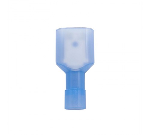 Наконечник плоский, полностью изолир. (вилка), 1,5-2,5мм.кв. 6,3х0,8мм.  2B22TP  DKC