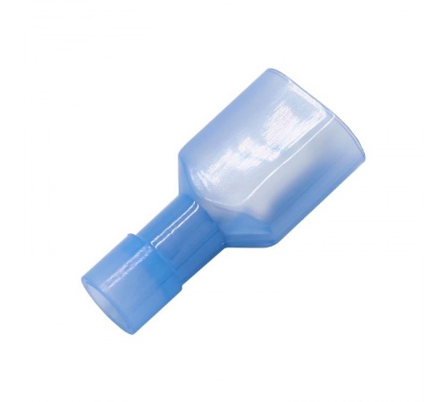 Наконечник плоский, полностью изолир. (вилка), 1,5-2,5мм.кв. 6,3х0,8мм.  2B22TP  DKC