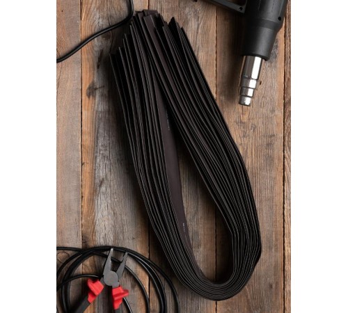 Термоусаживаемая трубка ТУТ нг 30/15 черная EKF PROxima  tut-30-b-1m  EKF