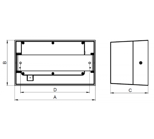 Светильник светодиодный DOMO LED 12W 840 RAL7024  1727000250  Световые Технологии