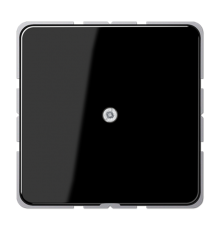 Подсоединитель провода с разгрузкой натяжения; черный  CD590ASW  Jung