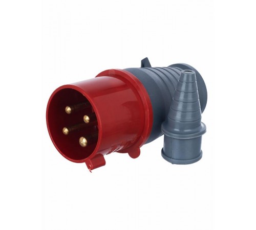 Вилка 024 3Р+РЕ 32А 380В IP44  PSR02-032-4  IEK