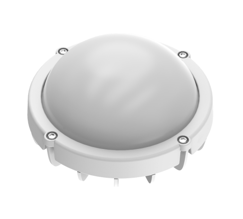 Светильник светодиодный пылевлагозащищенный для ЖКХ IP65 D168*77 12W IK10 1150lm 4000K SOLID антивандальный круглый 1/12  874518212  Gauss