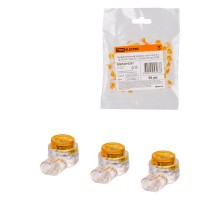 Соединительная клемма скотч-лок К-1, (d=0,4-0,7 мм), D=1,52 мм (50 шт)  SQ0520-0201  TDM