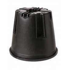 Держатель для плоской кровли крестовой фиксатор для прута 8-10 мм, без бетона, ПП   SQ2402-3087  TDM