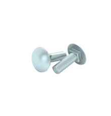Болт с полукруглой головкой и квадратным подголовком М8х16 мм DIN 603 (упак. 80 шт) HD  BTG8-16 HD  КМ-профиль