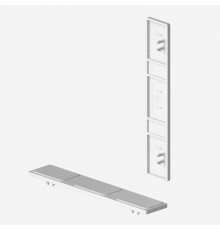 Заглушка торцевая держ.шин 5-10мм 3п60мм  R5BBE060153P  DKC